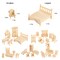 DIY Miniature Furniture Models Set | 3D Wooden Dollhouse Furniture Puzzles